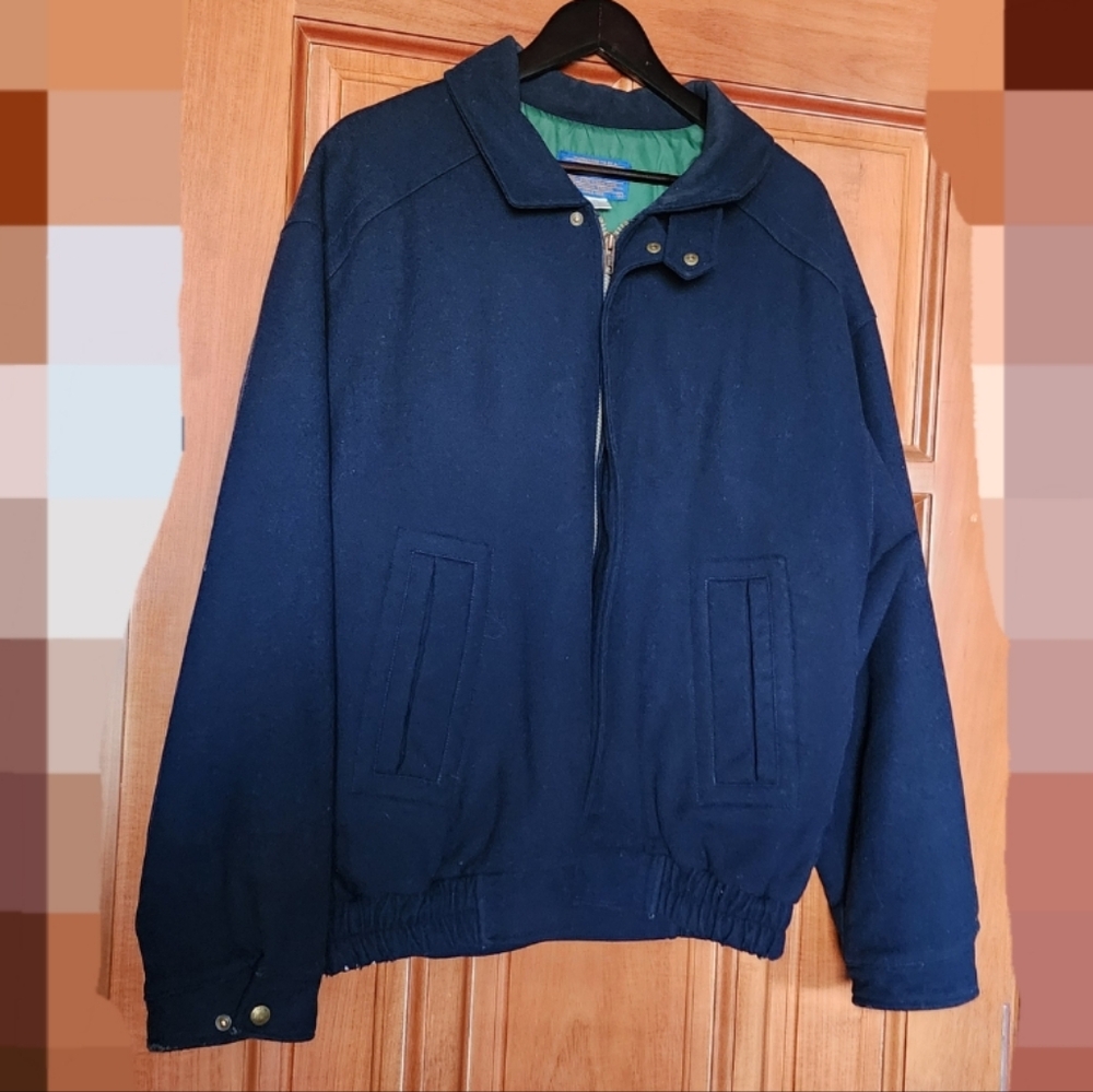 Vintage Pendleton Wool Bomber Jacket - image 1